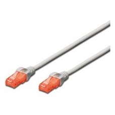 Ewent EW-6U-100 cable de red Gris 10 m Cat6 U/UTP (UTP)