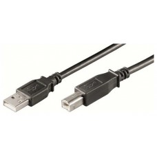 Ewent EW-UAB-030 cable USB 3 m 2.0 USB A USB B Negro