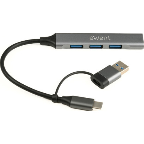 HUB EWENT EW1154 USB-C/USB-A 3.2 1PTO USB-A 3.2 3PTOS