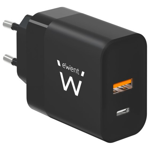 CARGADOR MOVIL EWENT RAPIDO USB-C/A 45W