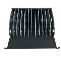 Ewent EW1721 organizador para estación de carga Acrilonitrilo butadieno estireno (ABS), Metal, Plástico Negro