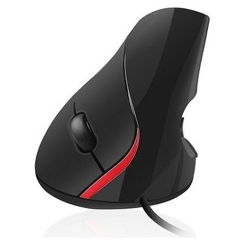 RATON EWENT EW3156 ERGONOMICO OPTICO 1000 DPI NEGRO USB