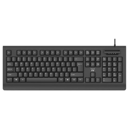 TECLADO EWENT EW3286 USB CON LECTOR DNI NEGRO-SE5 TECLADO EWENT EW3286 USB CON LECTOR DNI NEGRO