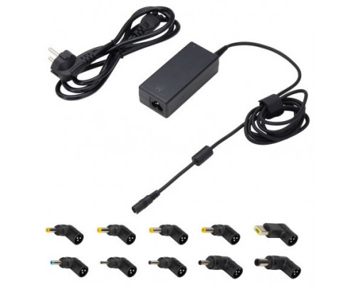 Ewent EW3968 adaptador e inversor de corriente Interior 655 W Negro