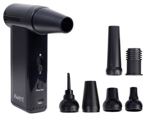 EWENT PISTOLA DE AIRE COMPRIMIDO 8 VELOCIDADES, ASPIRADOR, BOMBA DE VACIO E INFLADOR (130000 RPM)-MR12 EWENT PISTOLA DE AIRE COMPRIMIDO 8 VELOCIDADES, ASPIRADOR, BOMBA DE VACIO E INFLADOR (130000 RPM)