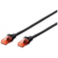 Ewent EW-6U-010 cable de red Negro 1 m Cat6 U/UTP (UTP)