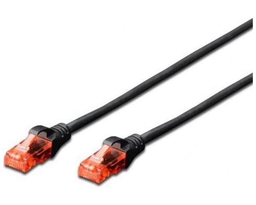 Ewent EW-6U-010 cable de red Negro 1 m Cat6 U/UTP (UTP)