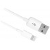 Ewent EW9908 cable de conector Lightning 1 m Blanco