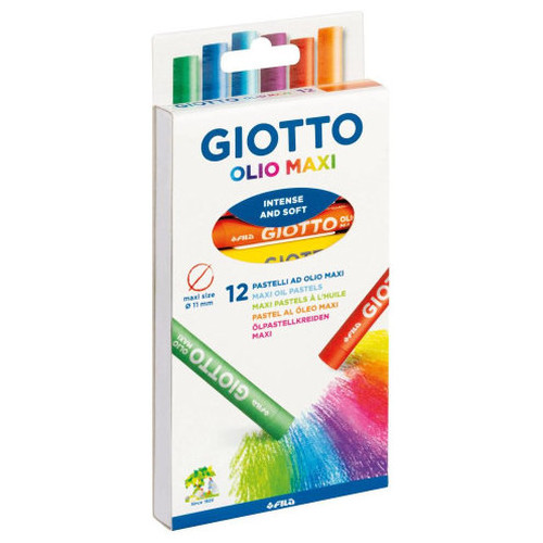 ESTUCHE CON ASA DE 12 BARRAS PINTURA ÓLEO GIOTTO F293400 (Espera 4 dias)-SX1 ESTUCHE CON ASA DE 12 BARRAS PINTURA ÓLEO GIOTTO F293400 (Espera 4 dias)