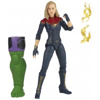 Figura hasbro marvel legends series capitana