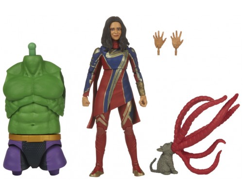 Figura hasbro marvel legends series ms.