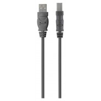 Belkin USB 2.0 A - USB 2.0 B, 3m cable USB USB A USB B Gris
