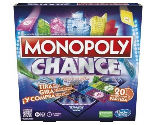 Juego mesa hasbro monopoly chance español