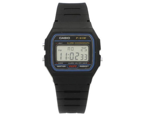 Reloj Casio digital F-91W-1SDG