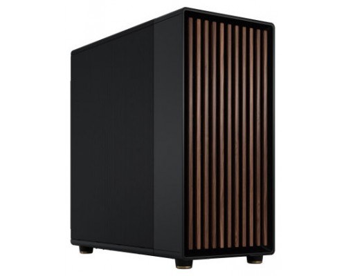 Fractal Design FD-C-NOR1X-01 carcasa de ordenador Midi Tower Negro, Carbón vegetal