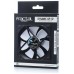 Fractal Design FD-FAN-DYN-X2-GP12-WT ventilador de PC Carcasa del ordenador 12 cm Negro, Blanco