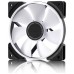 Fractal Design Prisma AL-12 3P Carcasa del ordenador Ventilador 12 cm Negro, Blanco