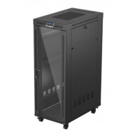 ARMARIO LANBERG RACK 19" 32U 600X1000 FLAT PACK PUERTA CRISTAS CON LCD NEGRO-115DI ARMARIO LANBERG RACK 19" 32U 600X1000 FLAT PACK PUERTA CRISTAS CON LCD NEGRO
