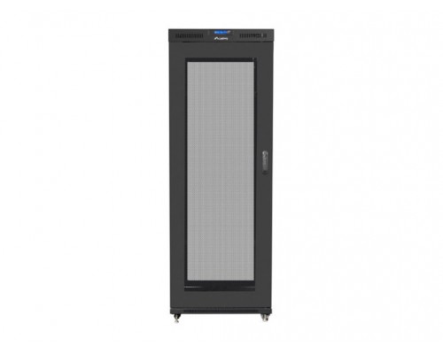 ARRMARIO LANBERG RACK 19" 37U 800X1000 FLAT PACK PUERTA PERFORADA CON LCD NEGRO