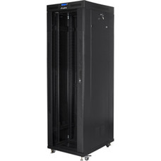 ARMARIO LANBERG RACK 19" 42U 800X800 FLAT PACK NEGRO PUERTA CRISTAL CON LCD-DI194 ARMARIO LANBERG RACK 19" 42U 800X800 FLAT PACK NEGRO PUERTA CRISTAL CON LCD