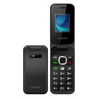 Logicom Fleep 460 M&oacute;vil B&aacute;sico 4G 1.77" DS BT Negr