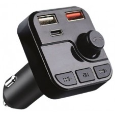 Transmisor Fm Bluetooth Type C/3.1a/doble Usb Fm-931