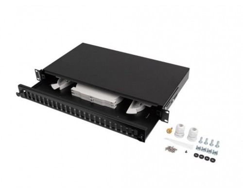 PATCH PANEL LANBERG 1U 19" FIBRA OPTICA 24 PTS SC DUPLEX O 24 LC QUAD BK+ACC-SX9 PATCH PANEL LANBERG 1U 19" FIBRA OPTICA 24 PTS SC DUPLEX O 24 LC QUAD BK+ACC