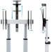 SOPORTE TOOQ FS20300M-B-SX80 SOPORTE TOOQ FS20300M-B