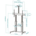 SOPORTE TOOQ FS20300M-B-SX80 SOPORTE TOOQ FS20300M-B