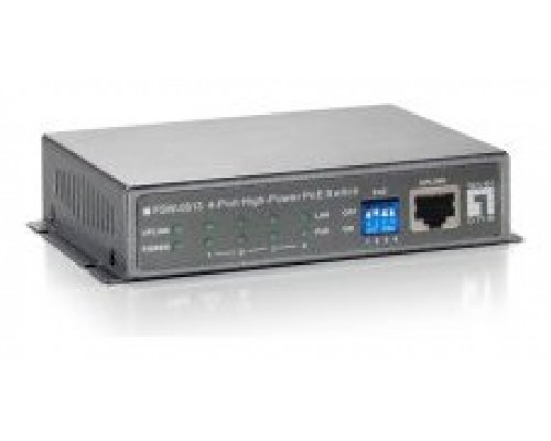 SWITCH NO GESTIONABLE LEVEL ONE FSW-0513 5P 4xPoE