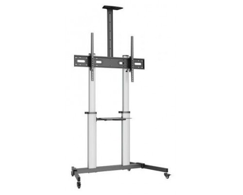 SOPORTE SUELO AISENS RUEDAS BANDEJA DVD CAMARA MONITOR/TV 100KG 60-100