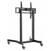 SOPORTE AISENS SUELO MOTORIZADO RUEDAS PANTALLA 120KG 55-100 NEGRO