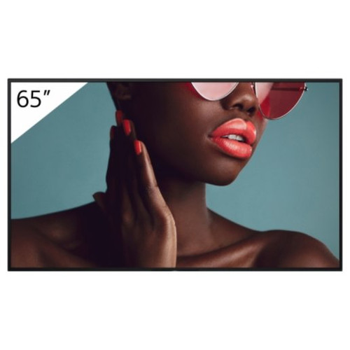 Sony FW-65BZ40L pantalla de se&ntilde;alizaci&oacute;n Pantalla plana para se&ntilde;alizaci&oacute;n digital 165,1 cm (65") LCD Wifi 700 cd / m&sup2; 4K Ultra HD Negro Android 24/7
