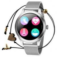 Smartwatch maxcom fw42 silver 1.09 pulgadas