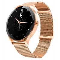 Smartwatch maxcom fw52 diamond golden 1.09pulgadas