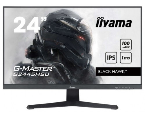 iiyama G-MASTER G2445HSU-B2 pantalla para PC 61 cm (24") 1920 x 1080 Pixeles Full HD LCD Negro