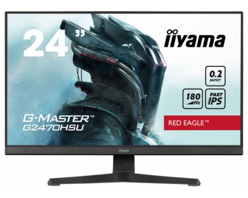 iiyama G-MASTER G2470HSU-B6 pantalla para PC 60,5 cm (23.8") 1920 x 1080 Pixeles Full HD LCD Negro