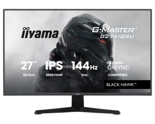 iiyama G-MASTER G2741QSU-B1 pantalla para PC 68,6 cm (27")-MR22 iiyama G-MASTER G2741QSU-B1 pantalla para PC 68,6 cm (27")