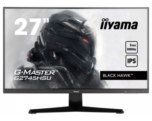 iiyama G-MASTER G2745HSU-B2 LED display 68,6 cm (27") 1920 x 1080 Pixeles Full HD Negro