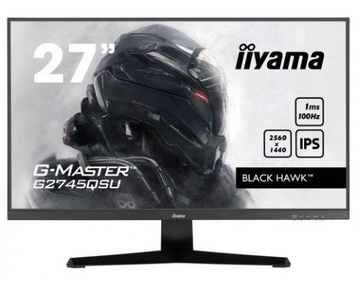 iiyama G-MASTER G2745QSU-B2 pantalla para PC 68,6 cm (27") 2560 x 1440 Pixeles Wide Quad HD LED Negro