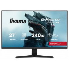 MONITOR IIYAMA 27 PULGADAS RESOLUCI&Oacute;N FULL HD (1920X1080), PANEL FAST IPS, 0,2 MS (MPRT), 240 HZ, BRILLO 300, CONTRASTE 1000:1, HDMI, DISPLAYPORT, USB HUB, ALTAVOCES 2 &times; 2W, FLICKER-FREE, LOW BLUE LIGHT, FREE SYNC PREMIUM, BLACK TUNER