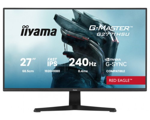 iiyama G2771HSU-B1 pantalla para PC 68,6 cm (27") 1920 x 1080 Pixeles Negro-MR20 iiyama G2771HSU-B1 pantalla para PC 68,6 cm (27") 1920 x 1080 Pixeles Negro