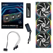 VENTILADOR 120X125 LIAN LI UNIFAN SL WIRELESS REVERSE BK