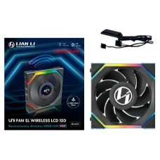 VENTILADOR 120X125 LIAN LI UNIFAN SL WIRELESS LCD RV BK