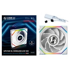 VENTILADOR 120X125 LIAN LI UNIFAN SL WIRELESS LCD RV WH