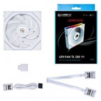 VENTILADOR 120X120 LIAN LI UNIFAN TL120 WHITE ARGB REVER