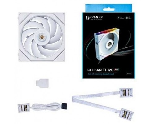 VENTILADOR 120X120 LIAN LI UNIFAN TL120 WHITE ARGB