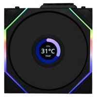 VENTILADOR 120X120 LIAN LI UNIFAN TL-LCD WIRELESS BLACK