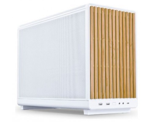 TORRE MICRO-ATX LIAN LI X DAN A3 WOOD WHITE