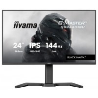 MONITOR IIYAMA 24 PULGADAS RESOLUCIÓN FULL HD (1920X1080), PANEL IPS, 1 MS (MPRT), 100 HZ, BRILLO 250, CONTRASTE 1300:1, HDMI, DISPLAYPORT, USB HUB, ALTAVOCES, SOPORTE AJUSTABLE, FLICKER‑FREE, LOW BLUE LIGHT.-16MR MONITOR IIYAMA 24 PULGADAS RESOLUCIÓN FULL HD (1920X1080), PANEL IPS, 1 MS (MPRT), 100 HZ, BRILLO 250, CONTRASTE 1300:1, HDMI, DISPLAYPORT, USB HUB, ALTAVOCES, SOPORTE AJUSTABLE, FLICKER‑FREE, LOW BLUE LIGHT.
